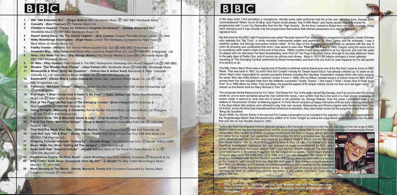 Middle of cover of CD 33635-2